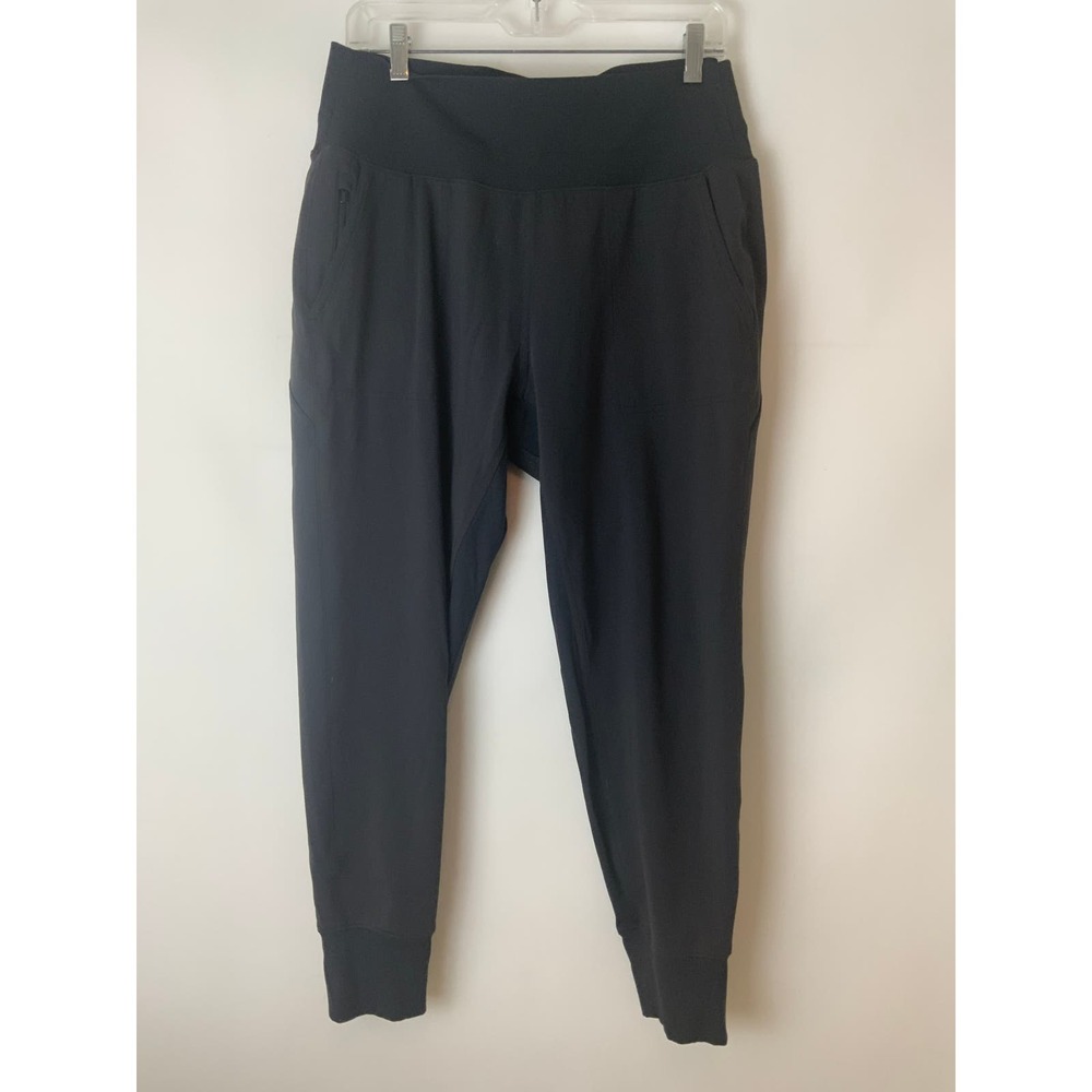 Athleta Venice High Rise Jogger L Large Black Womens